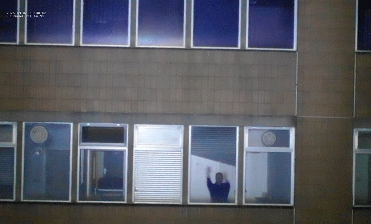Trapped volunteer casualty located 