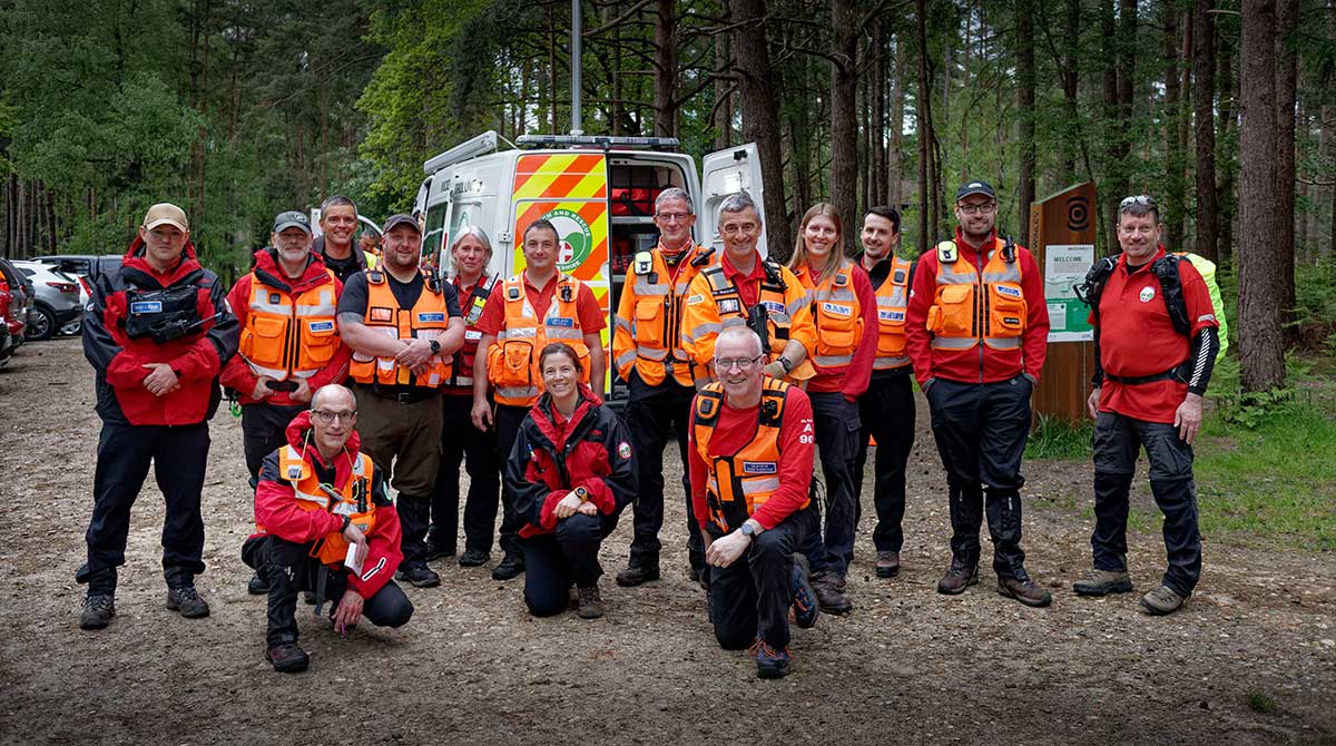 Photo of the rescue team